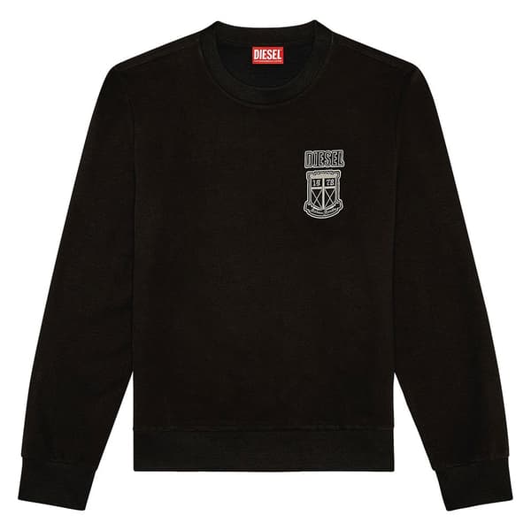 Diesel Sweatshirt Ginn K38 Sort XL Mand