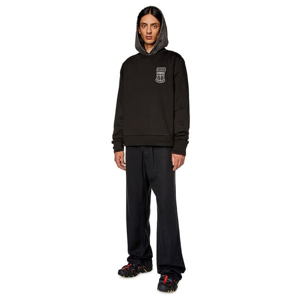 Diesel Sweatshirt Ginn K38 Sort XL Mand