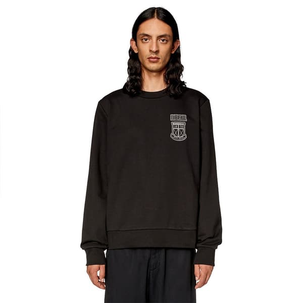 Diesel Sweatshirt Ginn K38 Sort XL Mand