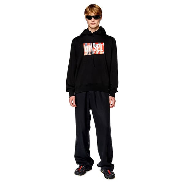 Diesel Luvtröja Ginn L4 Svart XL Man