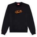 Miniatyrbillede 3 af 4: Diesel Sweatshirt Ginn L6 Sort XL Mand