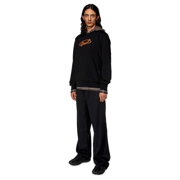 Diesel Sweatshirt Ginn L6 Sort XL Mand