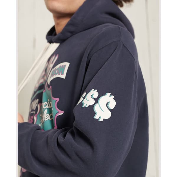 Superdry Luvtröja Workwear Blå S Man