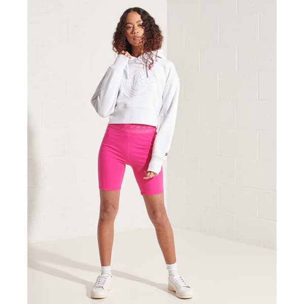 Superdry Luvtröja Expedition Emboss Boxy Vit L Kvinna