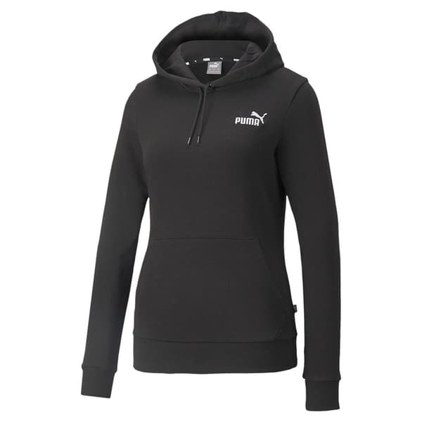 Puma Luvtröja Ess+ Embroidery Svart S Kvinna