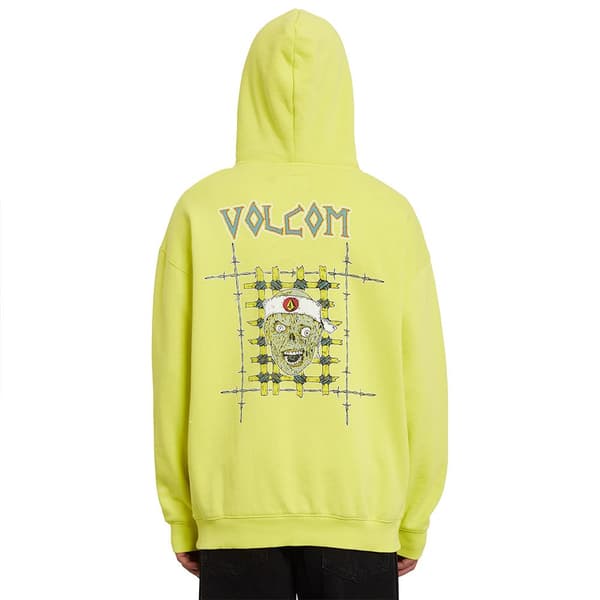 Volcom Richard French Hættetrøje Gul M Mand