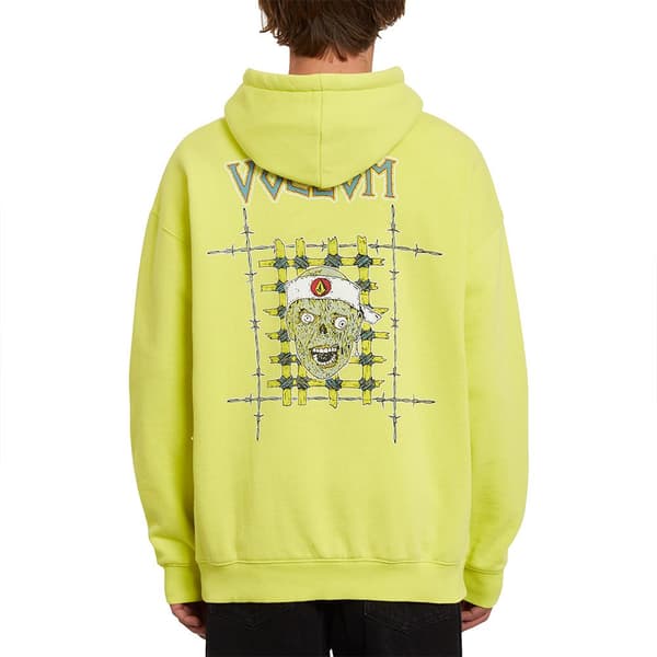 Volcom Richard French Hættetrøje Gul M Mand