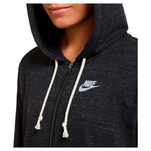 Nike Full Vetoketjullinen Villapaita Sportswear Gym Vintage Musta S Nainen