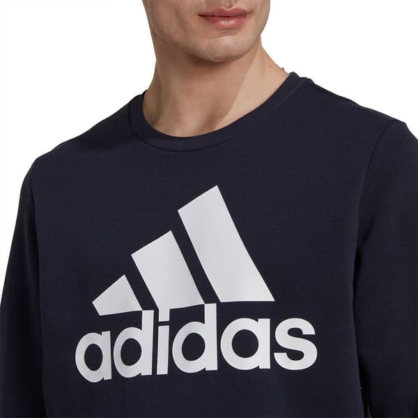 Adidas Tröja Essentials Big Logo Blå M / Regular Man