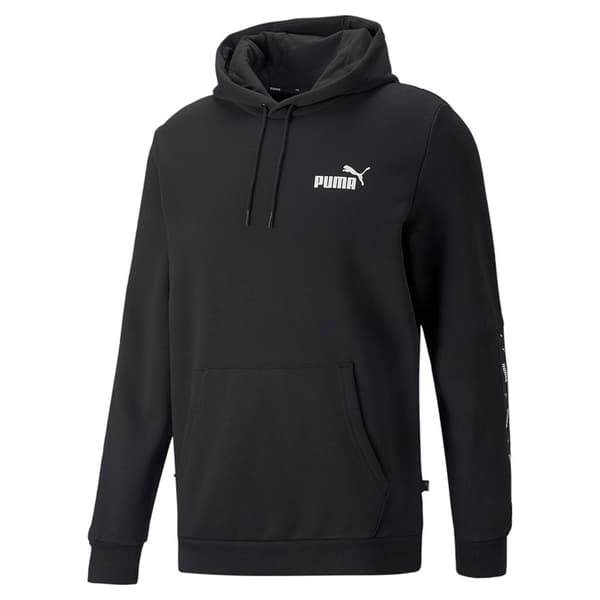 Puma Tröja Essentials+ Tape Fl Svart XL Man