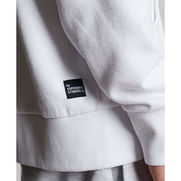 Superdry Luvtröja Studios Rcycl Micro Side Vit XS-S Man