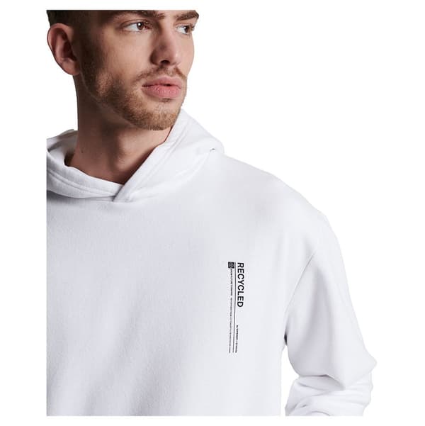 Superdry Luvtröja Studios Rcycl Micro Side Vit XS-S Man