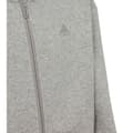 Miniatyrbillede 3 af 5: Adidas Sweatshirt Med Fuld Lynlås Fleece Grå 9-10 Years Pige