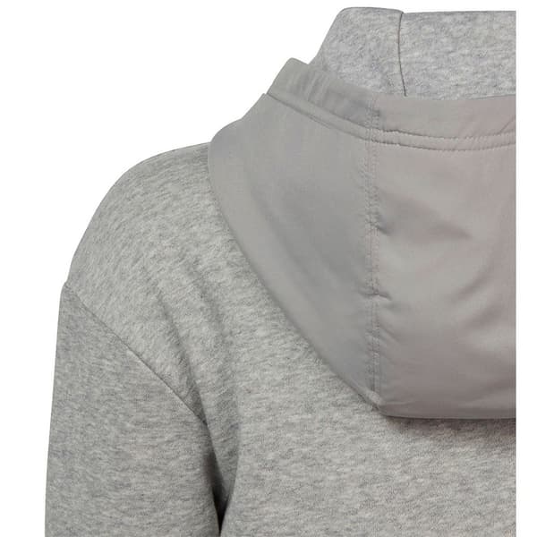 Adidas Sweatshirt Med Fuld Lynlås Fleece Grå 9-10 Years Pige