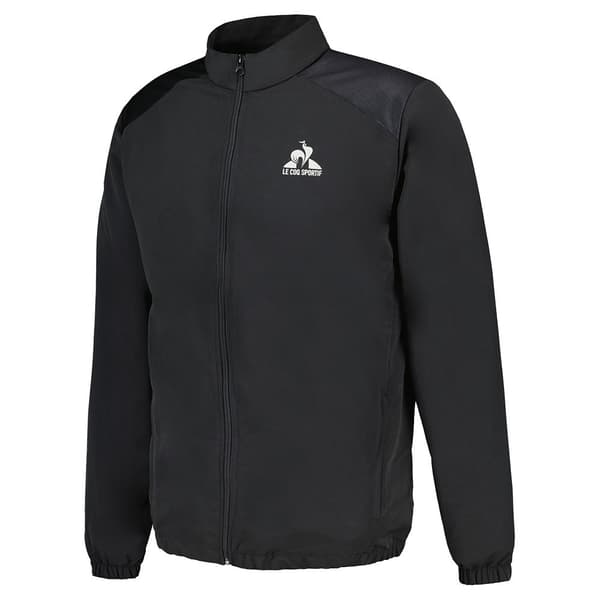 Le Coq Sportif Full Vetoketjullinen Villapaita 2321005 Training Sp N°1 Musta L Mies