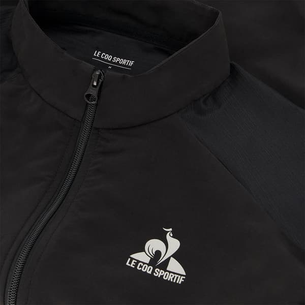 Le Coq Sportif Full Vetoketjullinen Villapaita 2321005 Training Sp N°1 Musta L Mies