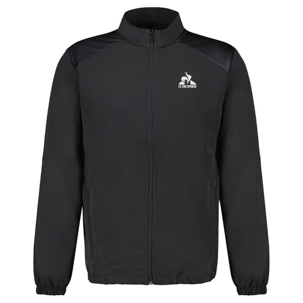 Le Coq Sportif Sweatshirt Med Full Dragkedja 2321005 Training Sp N°1 Svart L Man