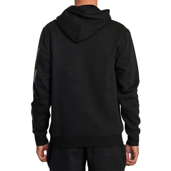 Rvca Luvtröja Splitter Svart S Man