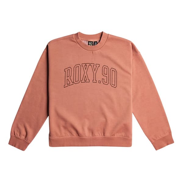 Roxy Tröja Until Day Light Orange S Kvinna