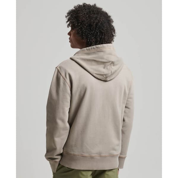Superdry Sweatshirt Med Full Dragkedja Contrast Stitch Beige 3XL Man