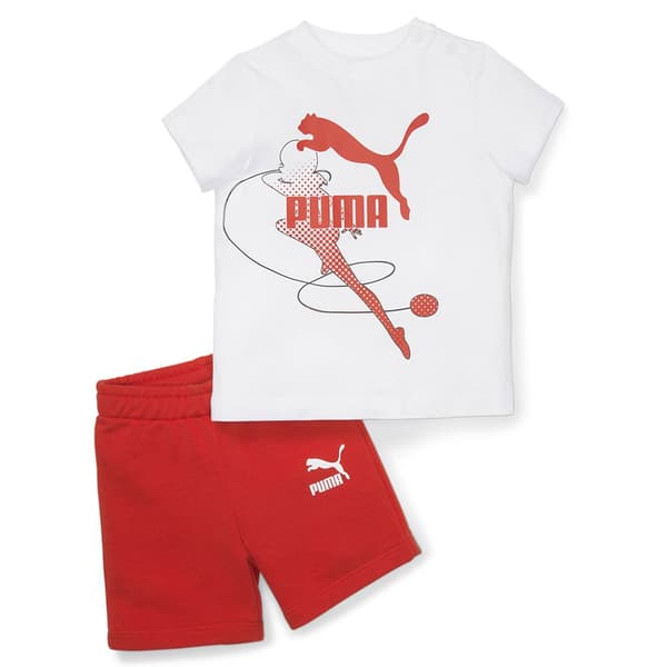 Puma Träningsoverall För Barn X Miraculous Se Röd,Vit 6-9 Months Pojke