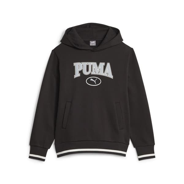 Puma Hættetrøje Squad Fl Sort 9-10 Years Dreng