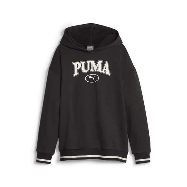 Puma Luvtröja Squad Fl Svart 11-12 Years Flicka