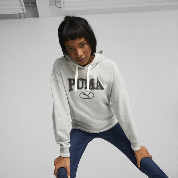 Puma Luvtröja Squad Fl Grå XS Kvinna