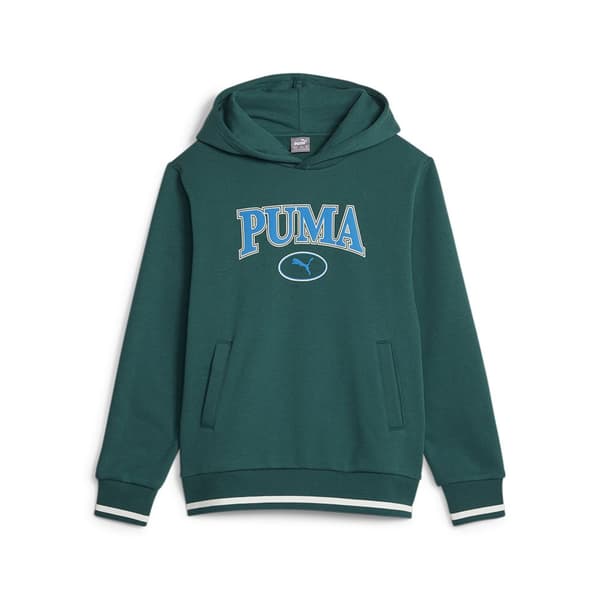 Puma Luvtröja Squad Fl Grönt 13-14 Years Pojke