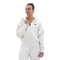 Miniatyrbillede 1 af 5: Adidas Sweatshirt Med Fuld Lynlås Z.n.e Hvid XL / Regular Kvinde