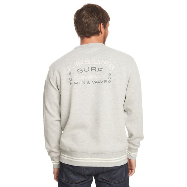 Quiksilver Tröja Rib Tip Crew Grå M Man