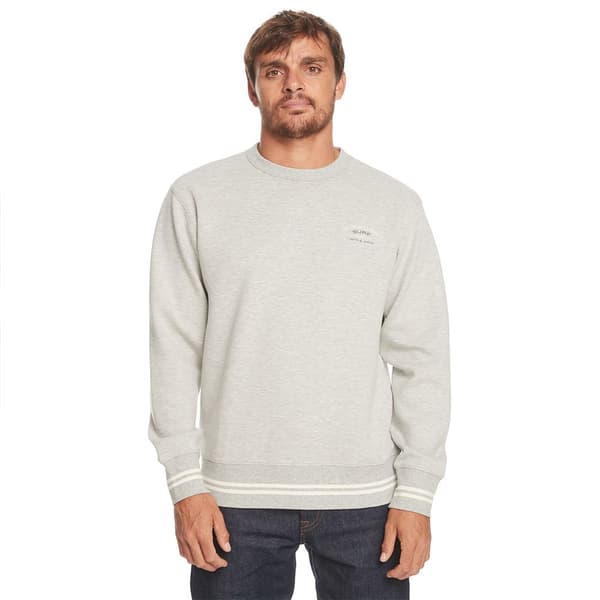 Quiksilver Tröja Rib Tip Crew Grå M Man
