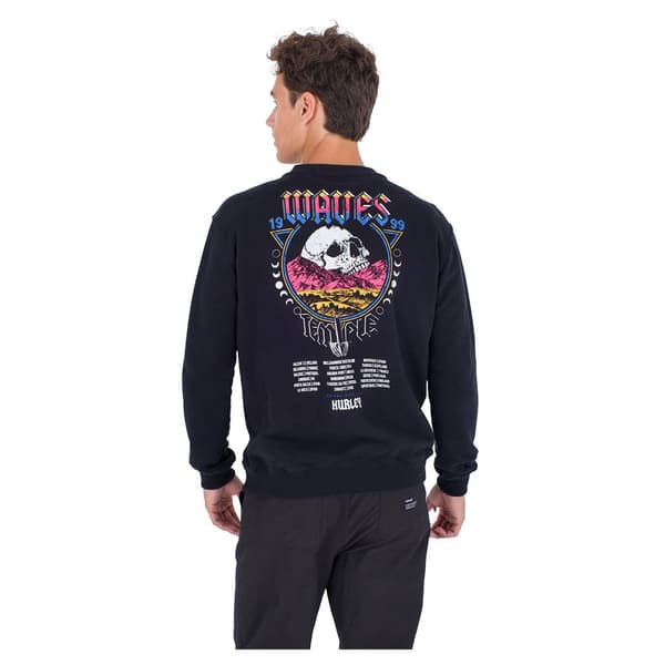 Hurley Tröja M Wave Tour Svart S Man