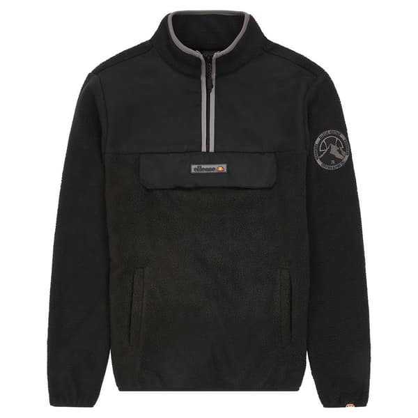 Ellesse Halv Lynlå Sweatshirt Zinco Sort XL Mand