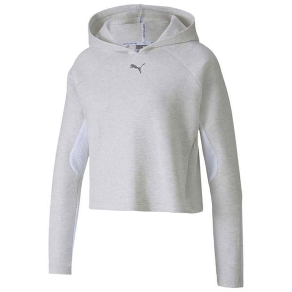 Puma Luvtröja Evostripe Grå L Kvinna