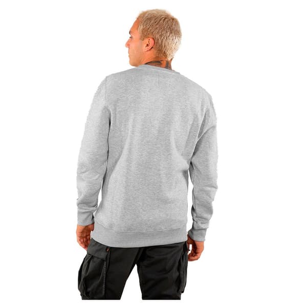 Alpha Industries Basic Small Logo Tröja Grå M Man