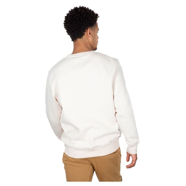 Alpha Industries Basic Small Logo Sweatshirt Hvid 3XL Mand