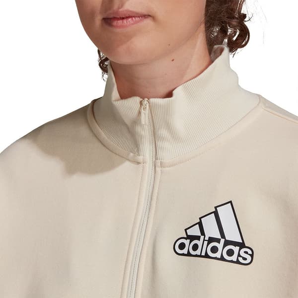 Adidas Sweatshirt Bluv Q1 Hvid S / Regular Kvinde