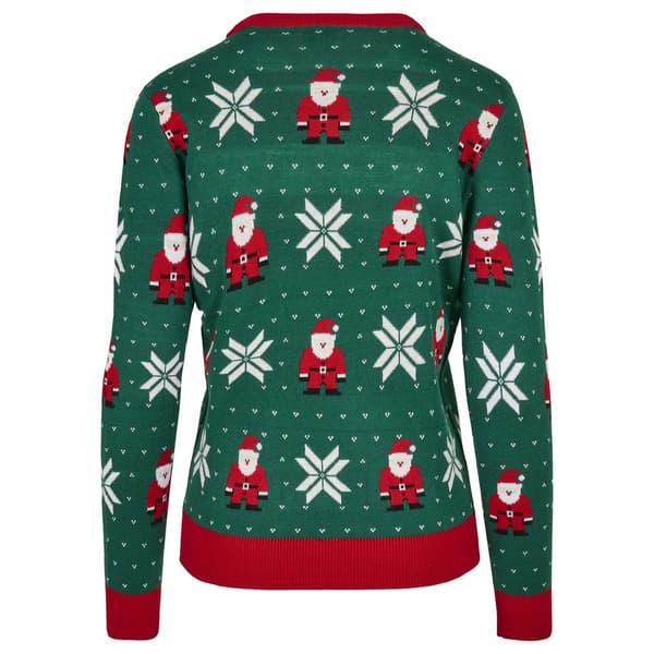 Urban Classics Sweatshirt Santa Christmas Grøn 2XL Kvinde