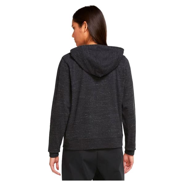 Nike Full Vetoketjullinen Villapaita Sportswear Gym Vintage Musta XS Nainen