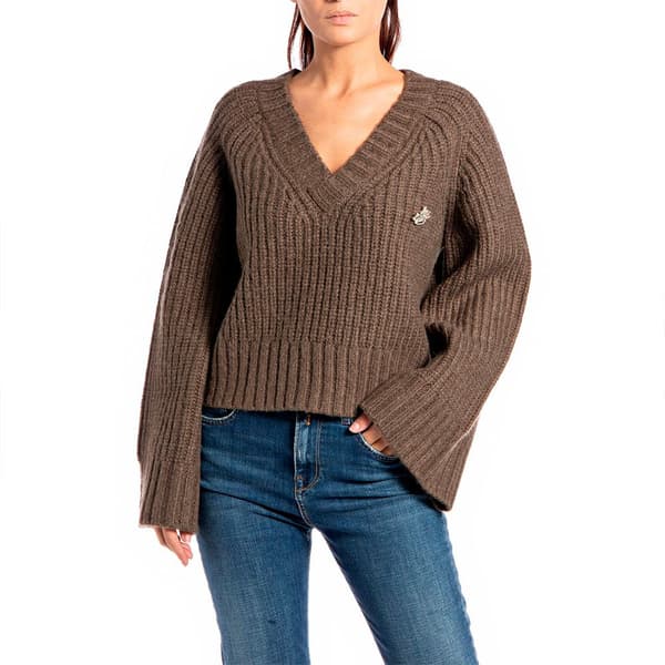 Replay Strumpbyxor Dk1457.000.g22648 Brun XS Flicka