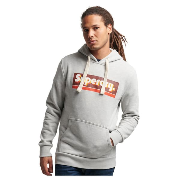 Superdry Luvtröja Vintage Trade Tab Grå 2XL Man