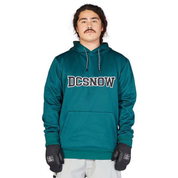 Dc Shoes Tröja Snowstar Grönt L Man