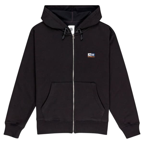 Element Sweatshirt Med Fuld Lynlås Rain Cornell Sort S Mand
