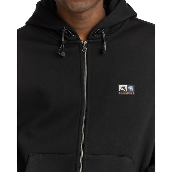 Element Sweatshirt Med Fuld Lynlås Rain Cornell Sort S Mand