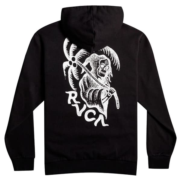 Rvca Hættetrøje Final Trip Sort S Mand