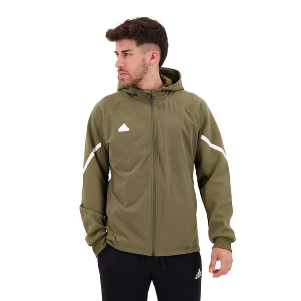 Adidas Full Vetoketjullinen Villapaita D4gmdy Vihreä XL / Regular Mies