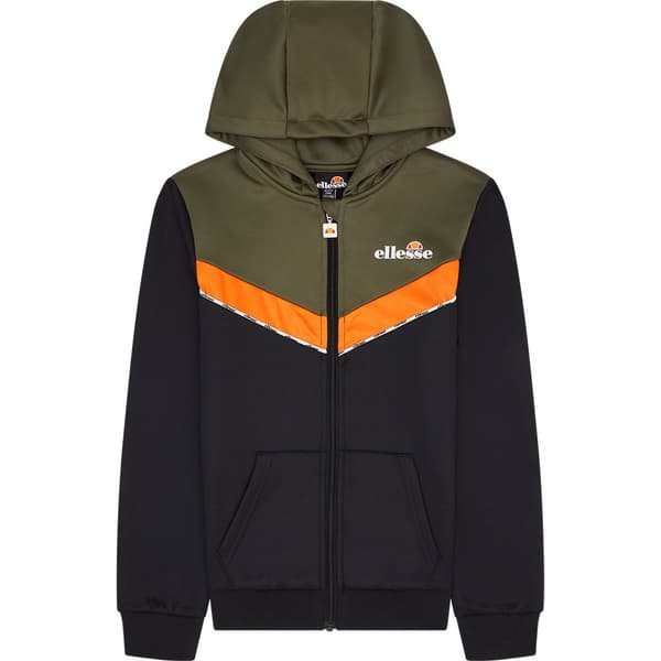 Ellesse Sweatshirt Med Full Dragkedja Teodor Svart 12-13 Years Pojke