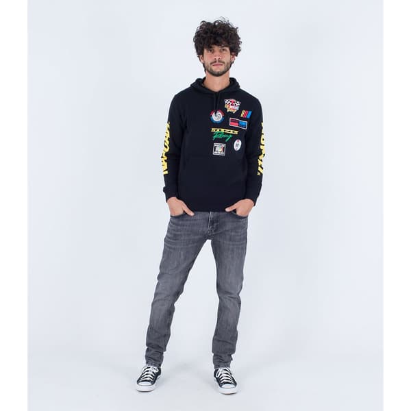 Hurley Tröja Nascar Svart M Man