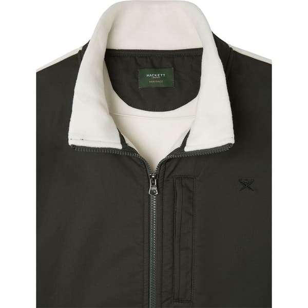 Hackett Sweatshirt Med Full Dragkedja Heritage Fz Grönt 2XL Man
